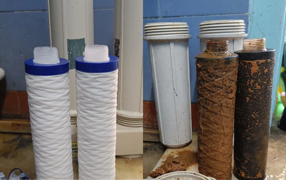 ro pre filter servicing